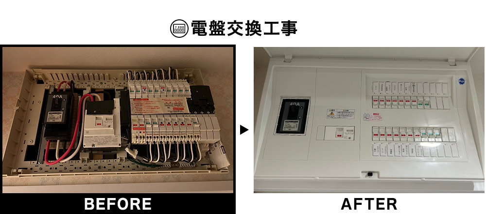 電盤交換工事